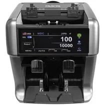 Contadora e Detector de Cédulas Quanta QTCDD30 para 500 Notas Bivolt - Cinza/Preto