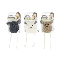 Juguete para Mascota Pawise 28252 Simple Cat Peluche de Oveja Surtido 1 Pieza