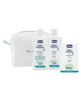 Chicco Cosmetica Set de Baño c/ Estuche Azul Baby Moments Detalles En El Producto 200ML-100G Azul