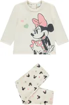 Conjunto para Bebê Orchestra HB018U-Ecr - Feminino (2 Peças)