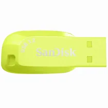 Pen Drive de 32GB Sandisk Ultra Shift SDCZ410-032G-G46EP USB 3.2 - Amarelo