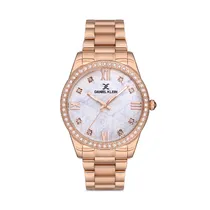 Relógio Analógico Feminino Daniel Klein Premium DK.1.12541-3 - Rosa Ouro