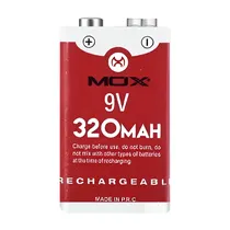 Bateria Recarregavel Mox MO9V32 320MAH / 9V