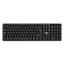 Teclado Krab KBTC20 USB Português - Preto