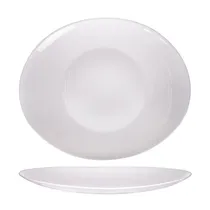 Prato de Vidro Branco 10,5"