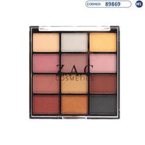 Sombra para Olhos Zac Cosmetics ES1042 - 12 Tons (0429)