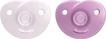 Avent Set 2 Chupetes Soothie Rosa 0-6M