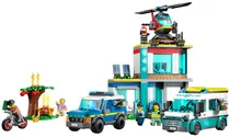 Lego City 60371 - Emergency Vehicles HQ (706 Peças)