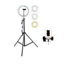 Aro Luz LED 10´ A-MK10 + (TriPode 2.1MTS + A-MK08)