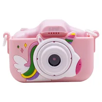 Camera para Criança Luo LU-X209 / Tela 2.4" / 600MAH / 5V - 1A - Rosa