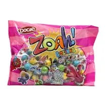 Chicletes Docile Zoah Bolinha Pacote 225G