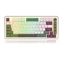 Redragon Teclado Cyrus Pro K681CGC-RGB-Pro Ingles White/Green