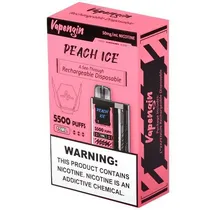 Vapengine 5500 Puffs Peach Ice