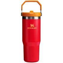 Garrafa Térmica Stanley The Iceflow Flip Straw Tumbler 887 ML - Chili