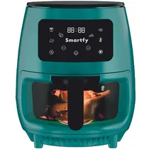 Fritadeira Elétrica Smartfy AF03BL 900 Watts 3.6 Litros 127V ~ 60HZ - Verde/Preto