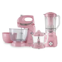 Kit Cozinha Britania BKT51R 3 Em 1 Rosa 220V