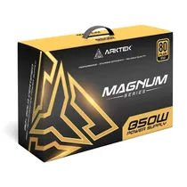 Fonte Arktek AK-ATX850WG ATX 850W 80 Plus Gold PFC Ativo Full Modular Bivolt - Preto