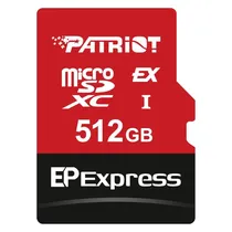 Cartão de Memória Micro SDXC Express Patriot Ep Series 512GB 800MBS - PEF512GEPEXMCX