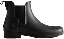 Botas de Chuva Hunter Refined Chelsea WFS2201RMA-BLK Black - Feminina