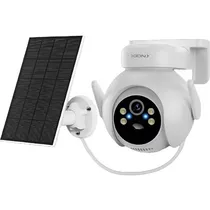 Camera de Segurança Xion XI-CCT81S com Panel Solar / Wifi / 2MP - Branco