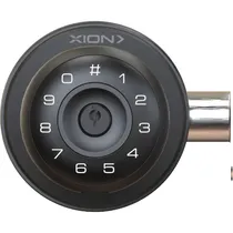 Fechadura Digital Xion XI-SL30 com Desbloqueio Por Impressão Digital / Alarme / Llave / Codigo / Bluetooth - Preto