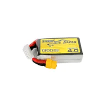 Gens Ace 14.8V 1300MA R-Line 130C Lipo Racing 4.0 XT60 Tattu