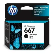 Cartucho HP 667 Negro 2ML