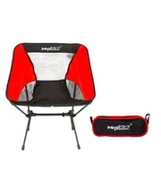 Maxgo Silla Plegable CADEIRA-8-R Rojo