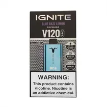 Dispositivo Descartavel Ignite V120 Pro 12000 Puffs Blue Blue Razz Lemon