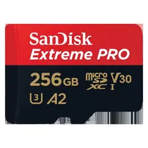 Cartao de Memoria Micro SD Sandisk Extreme Pro 256GB 140MBS - SDSQXCD-256G-GN6MA