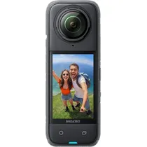 Camera de Ação Esportiva INSTA360 X4 Cinsabma X401 / 8K / 360 / Tela 2.5" com Acessorios - Preto