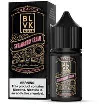 BLVK Salt Gold Strawberry Cream 30ML 50MG