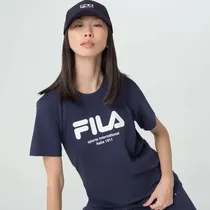 Camiseta Casual Femenina Fila Moda International