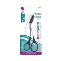 Tesoura para Sobrancelhas com Pente Trim 22977