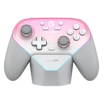 Controle Gamer Gamesir Super Nova T4N Pro - Bluetooth - USB-C - para PC/ Switch/ Ios/ Android/ Steam - Whipped Pink