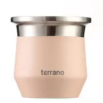 Cuia Terrano Flap com Tapa AC403060028 de 170ML - Pink