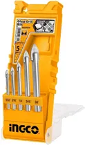 Kit de Brocas para Vidro - Ingco UAKD7058 (5 Peças)