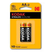 Pilha Alcalina AA Kodak Xtralife X 2