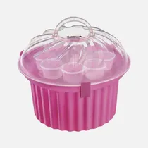 Porta Cupcake Cuisinart CTG-00-CCSP Rosa ? 24 Peças