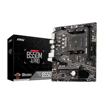 Placa Mae MSI B550M-A Pro DDR4 Socket AM4 Chipset B550 Micro ATX