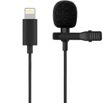 Microfono Lapela Sate p/Cel A-FONE34L Lightning iPhone