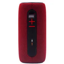Caixa de Som / Speaker Blulory BS-J01 X-Bass Wireless / Bluetooth 5.0/ LED Color Full / 1800MAH - Vermelho