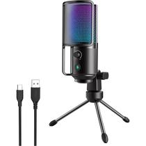 Microfone Fifine K669-PRO3 RGB/USB - Black