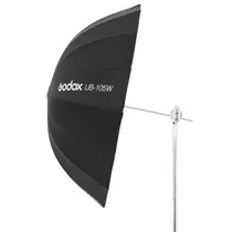 Sombrinha de Estúdio Fotográfico Godox UB-105W - Preto/Branco 105CM