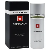 Perfume New Brand Commando Eau de Toilette Masculino 100ML