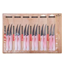 Conjunto de Facas com 12 Peças