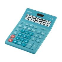 Calculadora Compacta Casio GR-12C-LB 12 Digitos - Turquesa