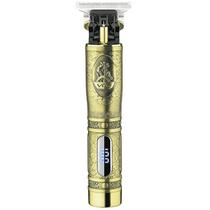 Maquina de Cortar Cabelo Profecional VGR V-091 Recarregavel - Dourado (Kit)