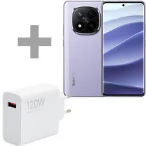 Celular Xiaomi Redmi Note 14 Pro+ 5G NFC Dual Sim 512GB/12GB Ram de 6.67" 200+8+2MP/20MP (Global) (CX Slim) + Carregador