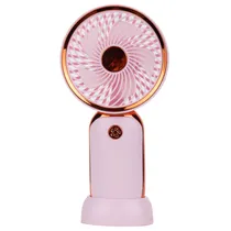 Ventilador Portatil de Mão Recaregavel Plug 12V. 16CM X 8CM